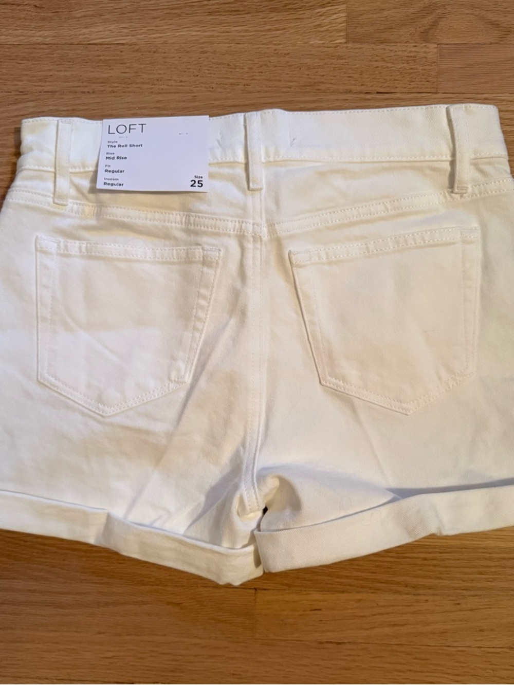 LOFT Roll Shorts - Picture 2 of 3